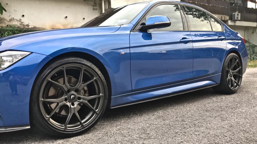 BMW 328i Sedan by Autofuture Design on Vorsteiner Wheels (V-FF 103) 2017 года  (фото 35 из 42)